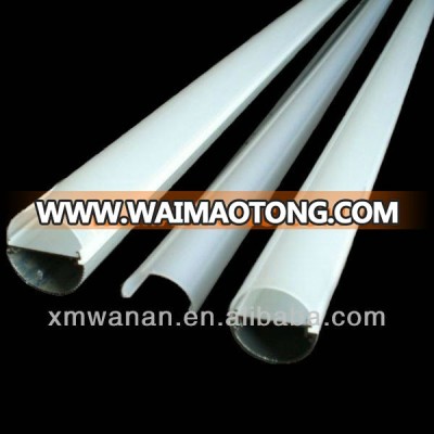 Polycarbonate light diffuser T8 LED Tube lamp cover